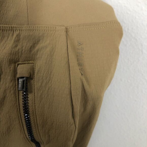 Athleta Trekkie North Jogger Pants Big Sur Brown Pockets Pull-On Stretch Size 6 - Picture 4 of 10